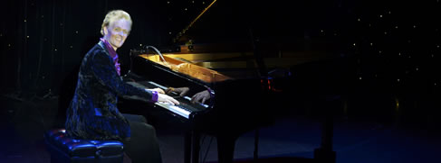 Jon England at the piano